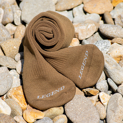 LEGEND® (Warm Weather) Compression Moisture Wicking Nylon Tactical Boot Socks - Unisex