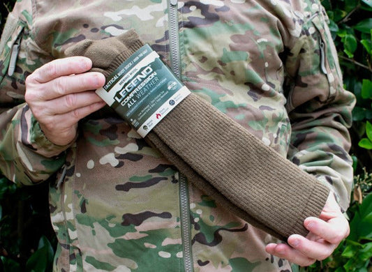 SpotterUp Features Our New Over The Calf Tactical Boot Socks