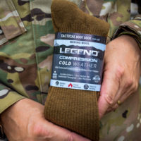 LEGEND® (Cold Weather) Compression Merino Wool Tactical Boot Socks - Unisex